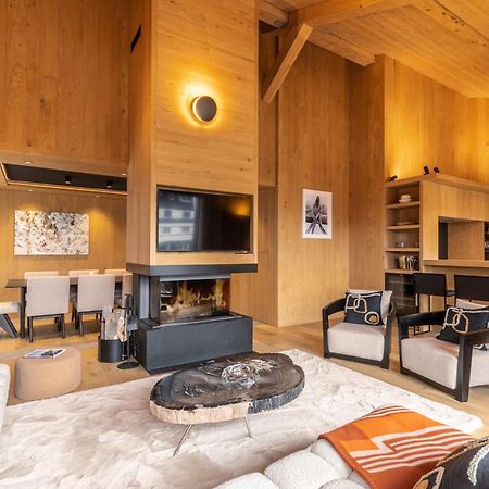 Ecrin Blanc - Appartement Haut De Gamme - Balcon Avec Vue - Centre De Megève Exterior foto